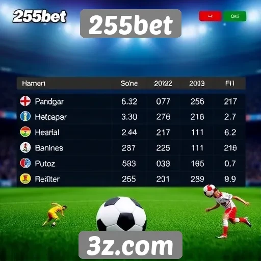 Estatísticas de jogadores ativos no 255bet